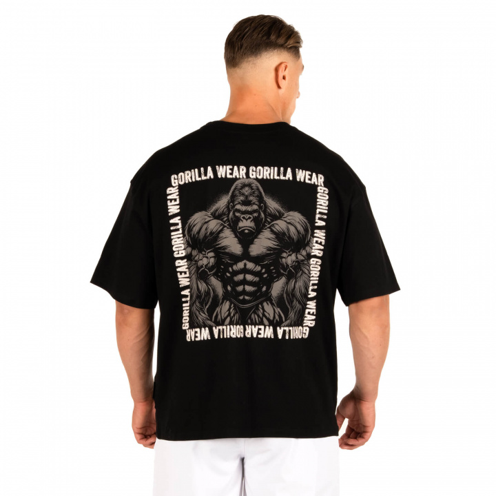 Philip Oversized T-Shirt, black i gruppen Herretøj / Overdele / T-shirts hos Sportgymbutikken.dk (GW-90597-900r)