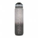 Gradient Water Bottle 1000 ml, black/grey