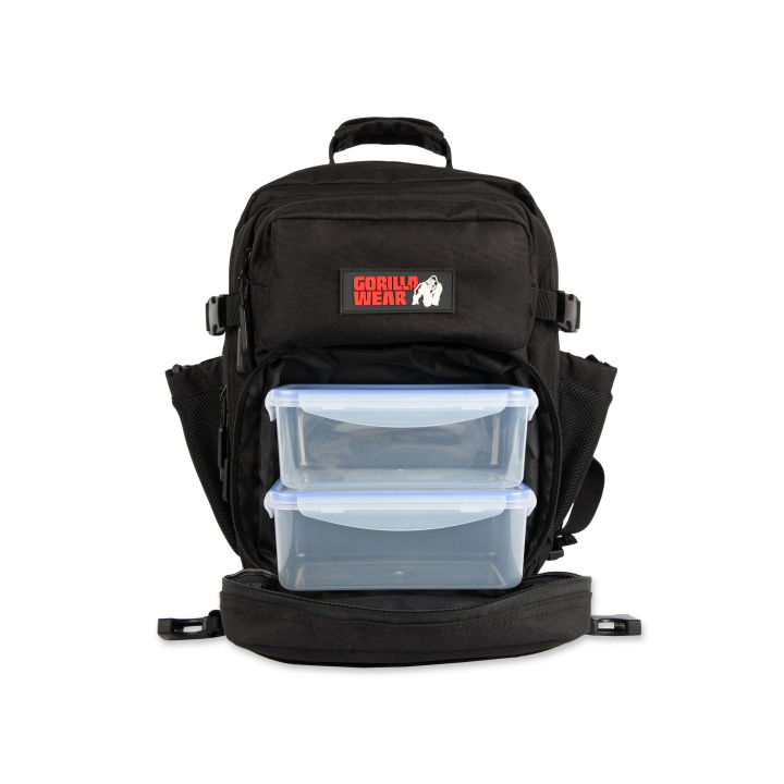 Clyde Meal Backpack, black i gruppen Herretøj / Tasker og rygsække / Rygsække hos Sportgymbutikken.dk (GW-99233-900)