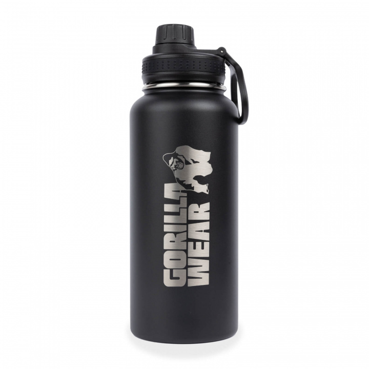 Insulated Stainless Steel Water Bottle 1000 ml, black i gruppen Sport & Fitness / Træningstilbehør / Vandflasker & Shakers hos Sportgymbutikken.dk (GW-99251-900)