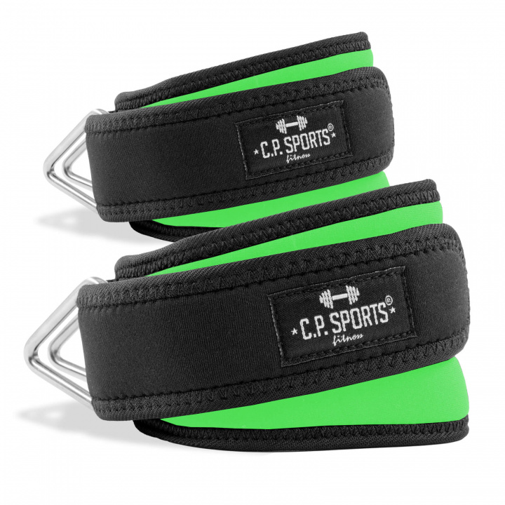Wrist & Ankle Strap Premium, neon green i gruppen Styrke / Trækhåndtag / Fodmanchet hos Sportgymbutikken.dk (GW-G3-12)