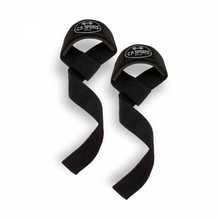Padded Lifting Straps, black i gruppen Sport & Fitness / Træningstilbehør / Trækstropper & Greb hos Sportgymbutikken.dk (GW-T11-black)