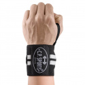 Wrist Wraps, 30 cm, black/white