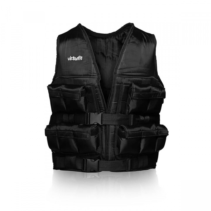 Justerbar vægtvest, 10 kg, VirtuFit i gruppen Sport & Fitness / Træningsudstyr / Vægtveste hos Sportgymbutikken.dk (GW-VF02028)