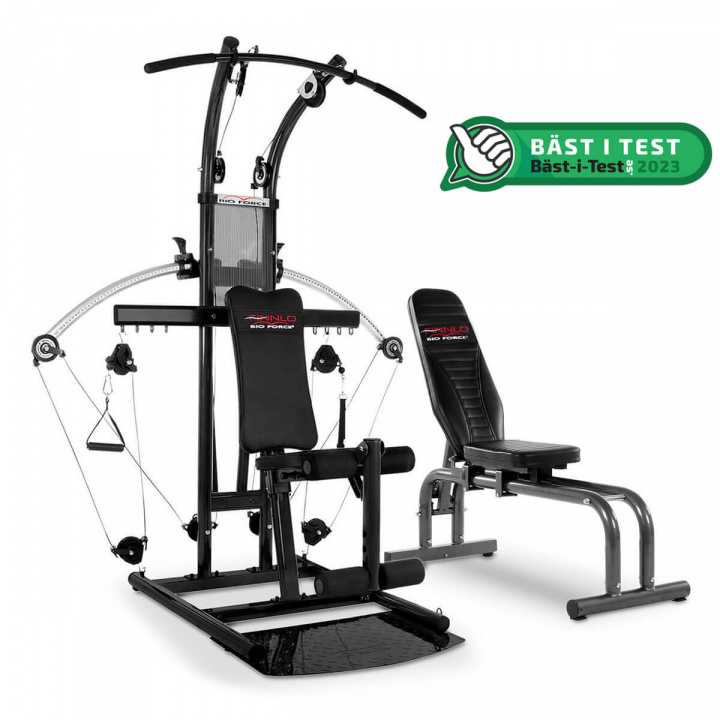 Tjek Hemmagym Bio Force Super, Finnlo by Hammer på SportGymButikken.dk