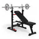 Træningsbænk Folding Bench & Barbell Rack Force 4.0, Hammer