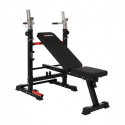 Træningsbænk Folding Bench & Barbell Rack Force 4.0, Hammer