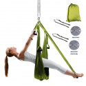 Yogaswing Antigravity Sæt, grøn, inSPORTline