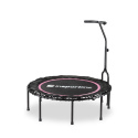 Fjederfri trampolin med håndtag 114 cm, pink, inSPORTline