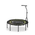 Fjederfri trampolin med håndtag 114 cm, yellow, inSPORTline