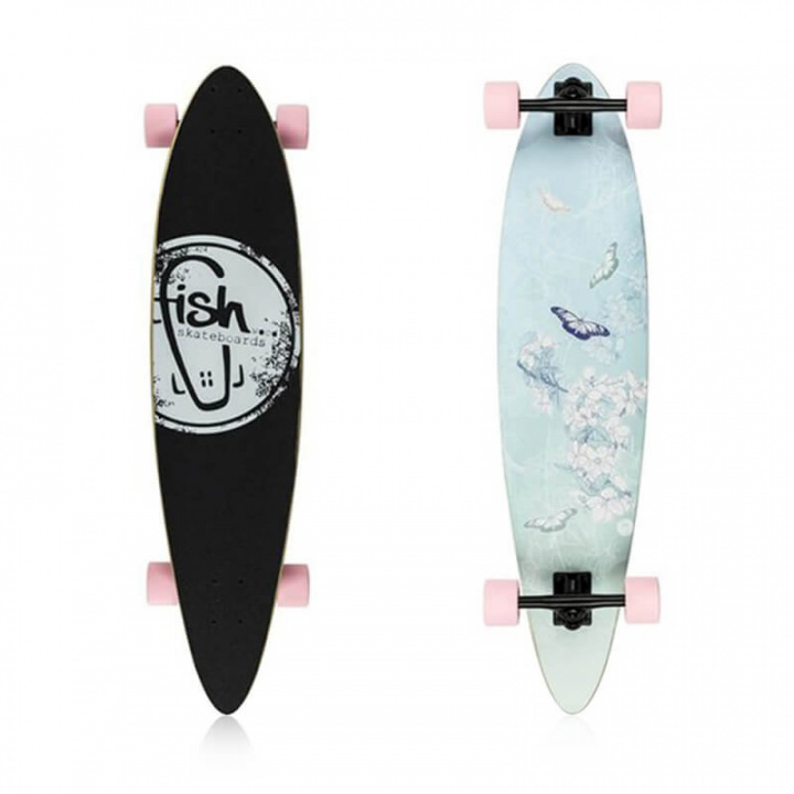 Tjek Longboard Fish Butterfly 40'', Fish på SportGymButikken.dk