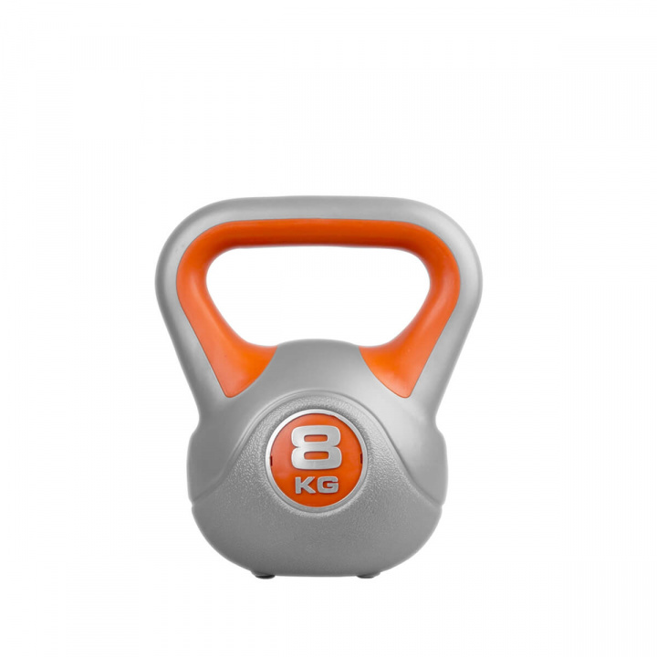 Tjek Kettlebell Vinyl, 8 kg, inSPORTline på SportGymButikken.dk