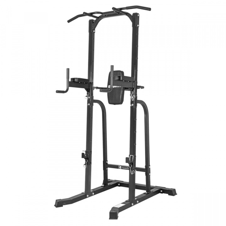Power Tower Pull-Up Station PT250 [Black Edition], inSPORTline i gruppen Styrke / Træningsudstyr / Rygtræner hos Sportgymbutikken.dk (IN-20845-2)