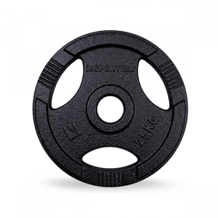 Olympisk Vægtskive Jern, 25 kg i gruppen Styrke / Vægtskiver, stænger & låse / Vægtskiver 50 mm hos Sportgymbutikken.dk (IN-30785)