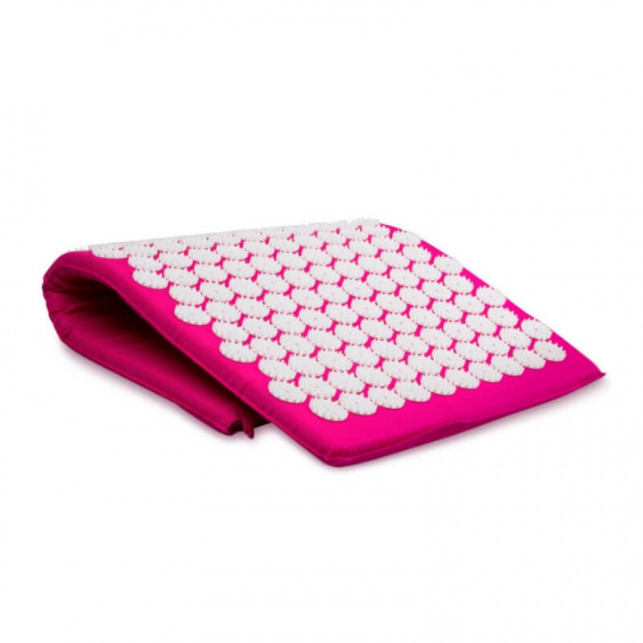 Tjek Spike mat, 75 x 44 cm, pink, inSPORTline på SportGymButikken.dk