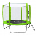 Trampolin med sikkerhedsnet Froggy Pro, 244 cm, inSPORTline