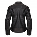 MC Jakke / Læderjakke Wmn NF-1173, black/white, W-TEC