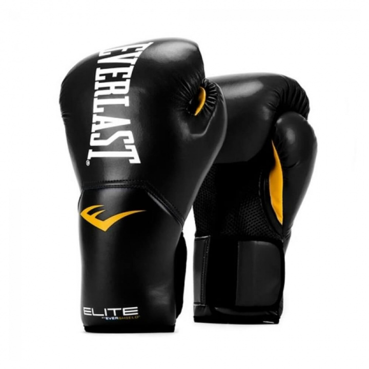 Se Punch Bag Handsker Formstøbte, sorte, Everlast på SportGymButikken.dk