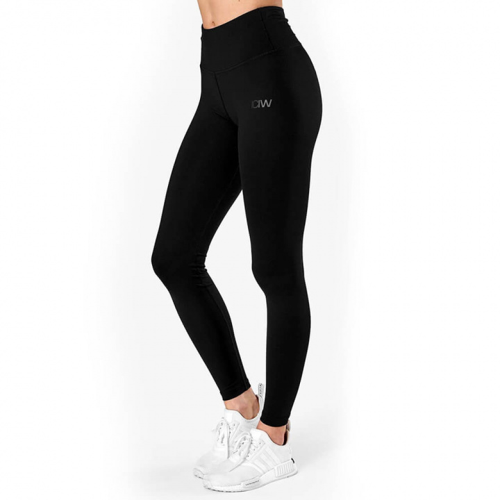 Se Klassiske High Waist Tights, sorte, ICANIWILL på SportGymButikken.dk