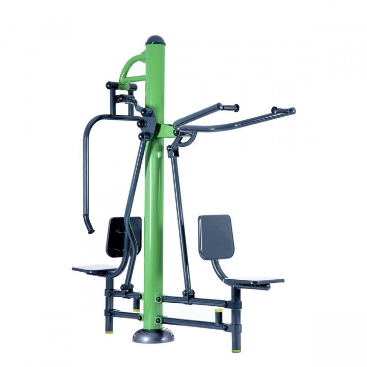 Pulldown / Chest Press, XC Outdoor i gruppen Styrke / Styrkemaskiner / Udegym hos Sportgymbutikken.dk (NF-XC1119)