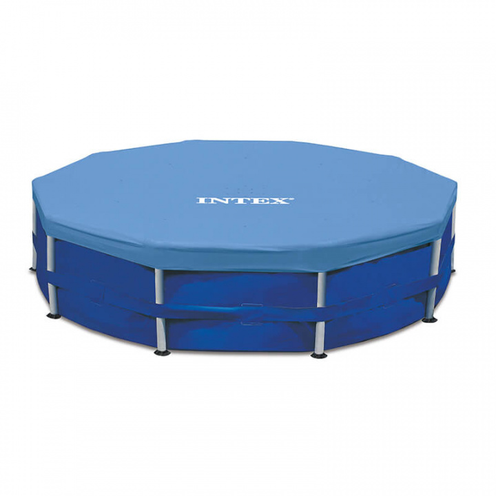 Tjek Pool cover, 457 cm tube pool, Intex på SportGymButikken.dk