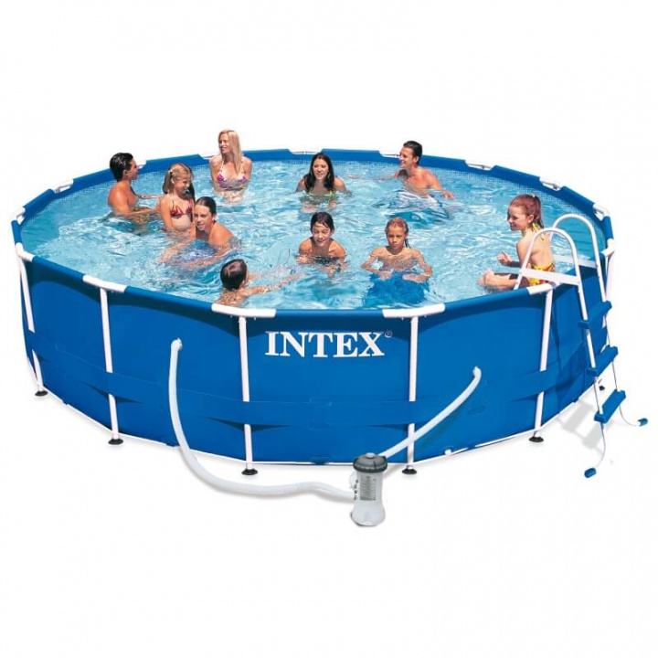 Tjek Tube pool, 457 x 107 cm, Intex på SportGymButikken.dk