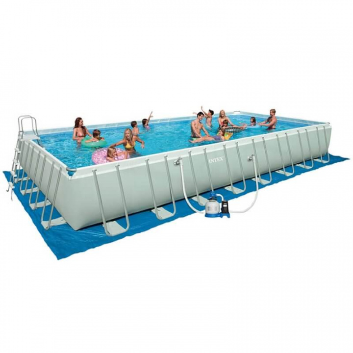 Tjek Tube pool Ultra Rectangular, 975 x 488 x 132, Intex på SportGymButiken.s