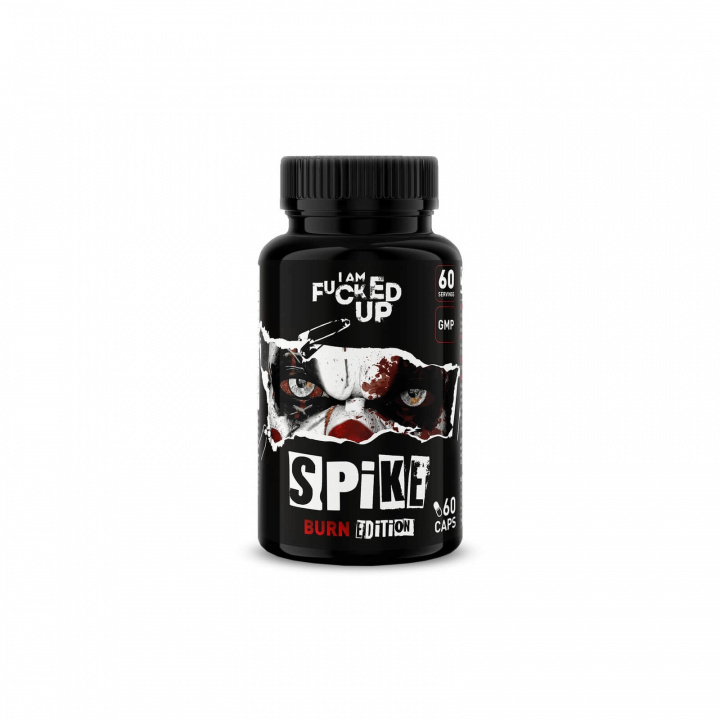 Tjek Fucked Up Spike, 60 kapsler, svenske kosttilskud på SportGymButikken.dk