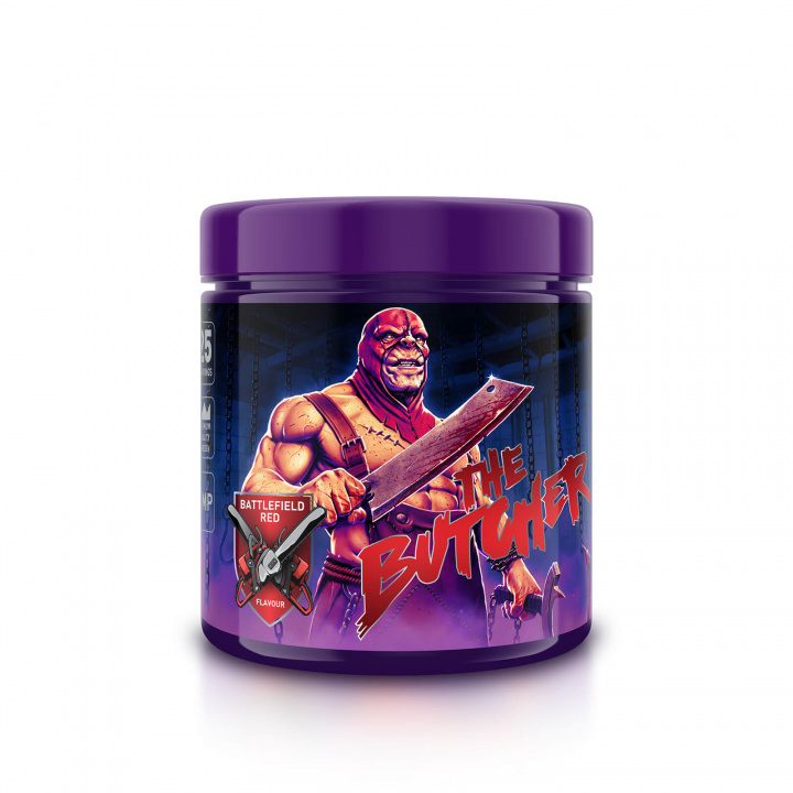 Tjek The Butcher, 425 g, Battlefield Red på SportGymButikken.dk