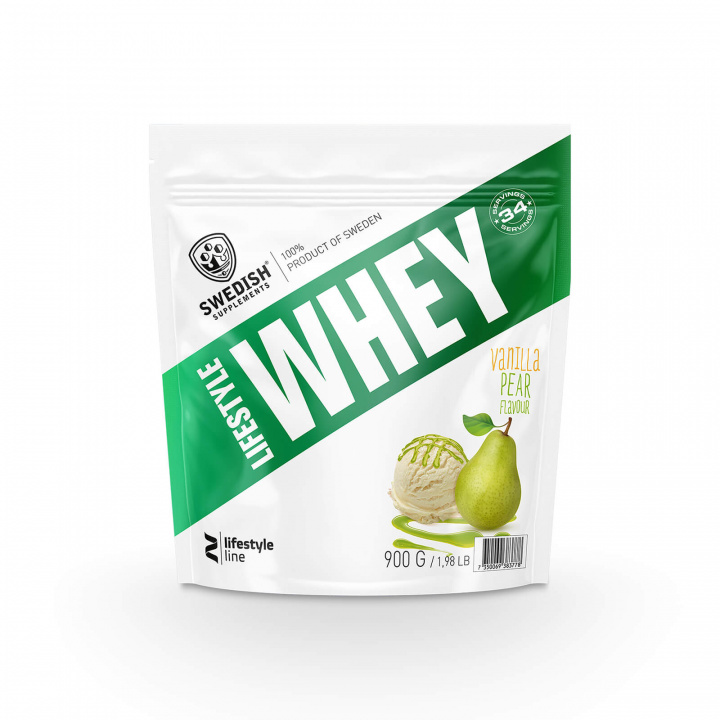 Tjek Lifestyle Whey, 1 kg, Vaniljepære på SportGymButikken.dk