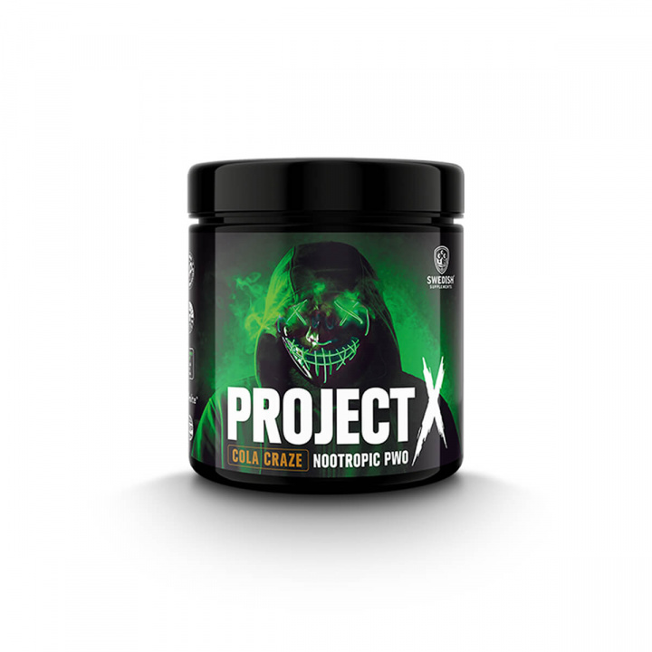 Tjek Project X Nootropic, 320 g, svenske kosttilskud på SportGymButikken.dk