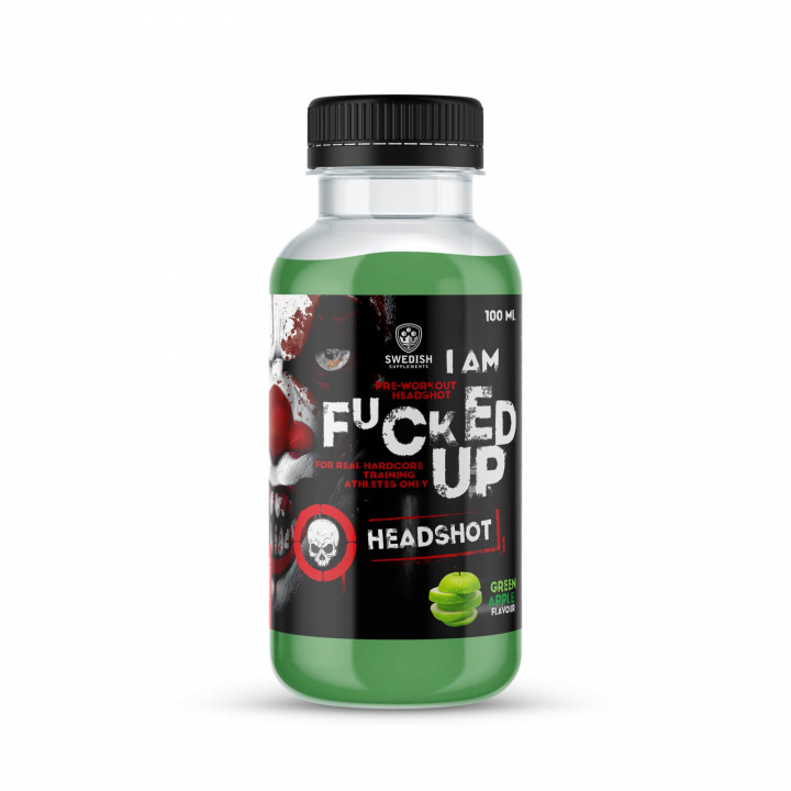 Se Fucked Up Headshot, 100 ml, Green Apple på SportGymButikken.dk