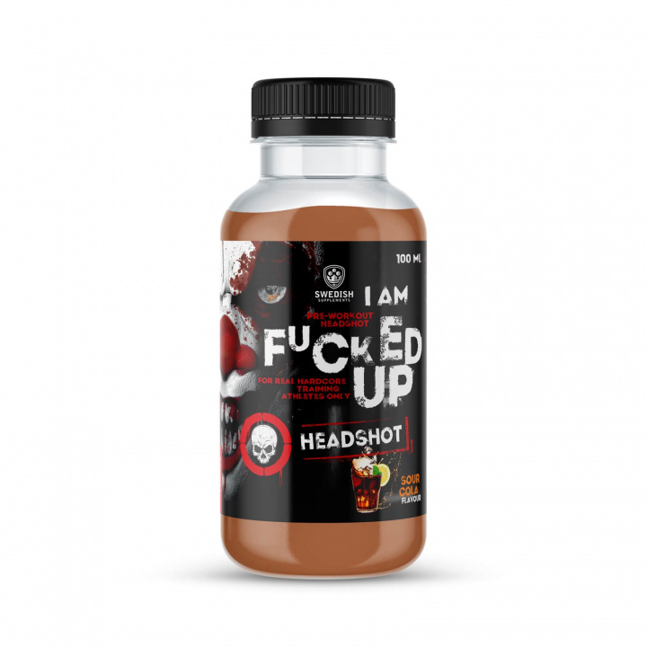 Se Fucked Up Headshot, 100 ml, Sour Cola på SportGymButikken.dk