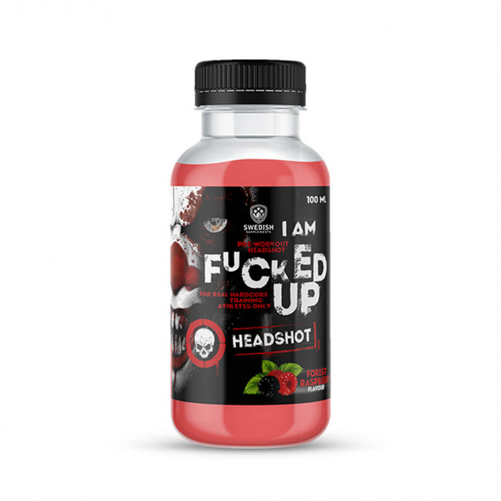 Tjek Fucked Up Headshot, 100 ml, Forest Raspberry på SportGymButikken.dk