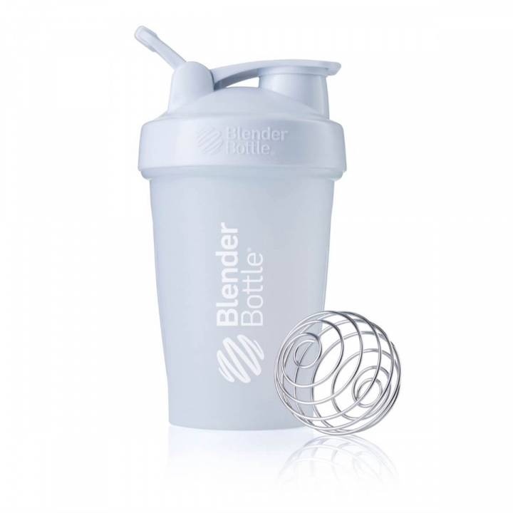 Tjek Blender Bottle Classic Loop, 590 ml, hvid på SportGymButikken.dk