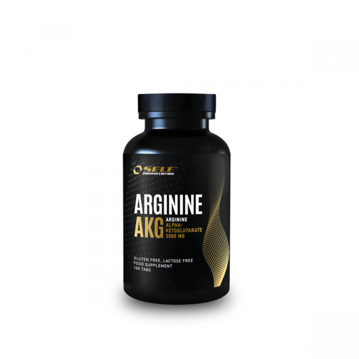Arginine AKG, 100 tabletter, Self i gruppen Kosttilskud / Aminosyrer hos Sportgymbutikken.dk (SE-11835)
