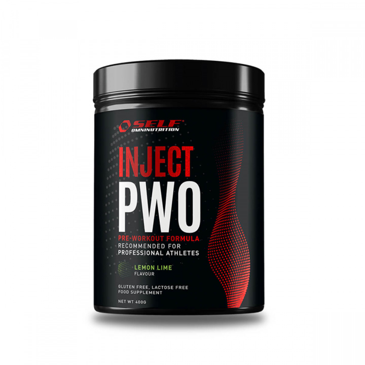 Inject PWO, 400 g, Lemon Lime i gruppen Kosttilskud / Ytelsesforbedrer & PWO hos Sportgymbutikken.dk (SE-16816)