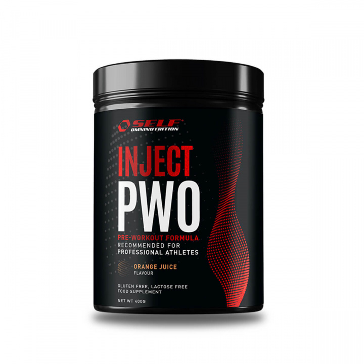 Inject PWO, 400 g, Orange Juice i gruppen Kosttilskud / Ytelsesforbedrer & PWO hos Sportgymbutikken.dk (SE-16817)