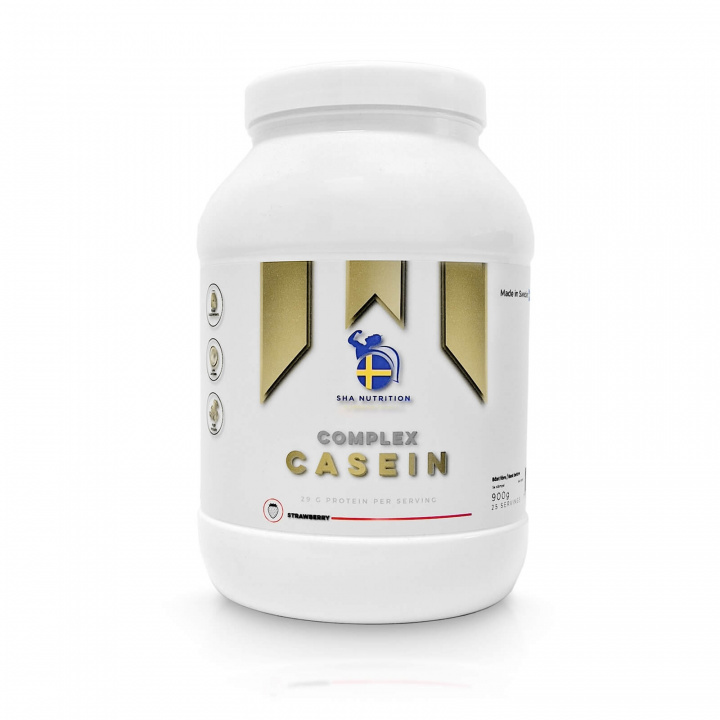 Tjek Kasein Complex, 900 g, SHA Nutrition på SportGymButikken.dk