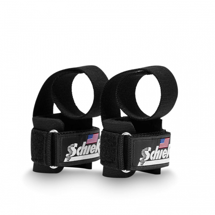 Tjek Power Lifting Straps, sort på SportGymButikken.dk
