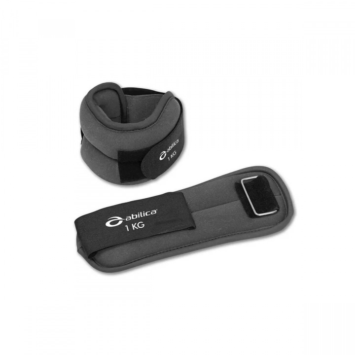 Viktmanschetter 2 × 1 kg, Abilica i gruppen Sport & Fitness / Træningsudstyr / Vægtmanchetter hos Sportgymbutikken.dk (SU-373529)