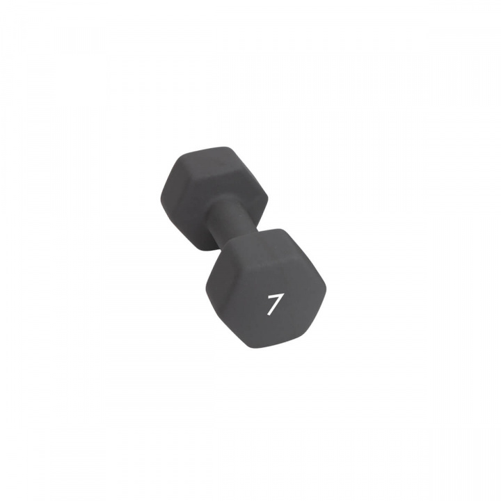 Abilica Hex Neoprene Dumbbell, 7 kg i gruppen Styrke / Håndvægte & Kettlebells / Håndvægte hos Sportgymbutikken.dk (SU-374281)