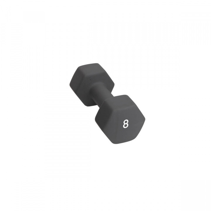 Abilica Hex Neoprene Dumbbell, 8 kg i gruppen Styrke / Håndvægte & Kettlebells / Håndvægte hos Sportgymbutikken.dk (SU-374282)