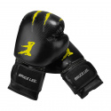 Boksehandske Signature, sort/gul, Bruce Lee