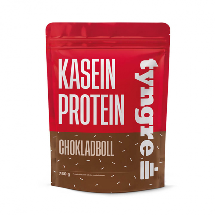 Tjek Tung Kasein, 750 g, Chokoladekugle på SportGymButikken.dk