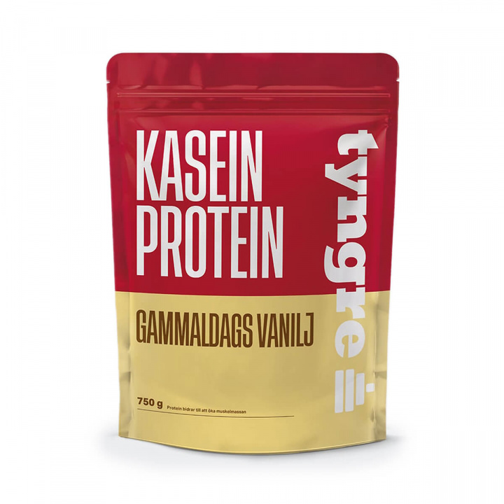 Kasein, 750 g, Gammeldags Vanilje i gruppen Kosttilskud / Proteinpulver / Kasein hos Sportgymbutikken.dk (TY-18213)