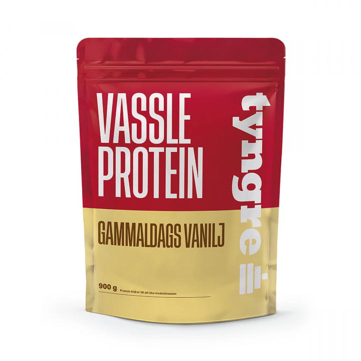 Se Heavier Whey, 900 g, Gammeldags vanilje på SportGymButikken.dk
