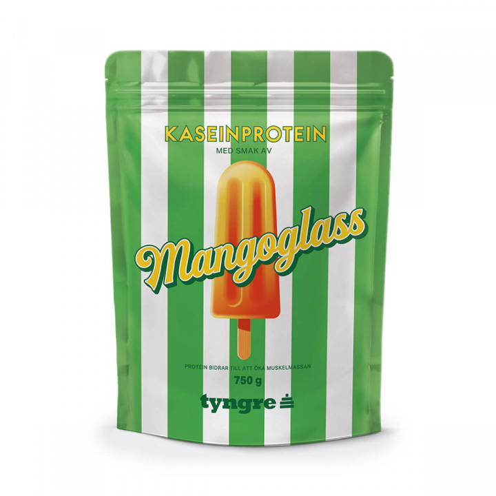 Kasein, 750 g, Mangois i gruppen Kosttilskud / Proteinpulver / Kasein hos Sportgymbutikken.dk (TY-92273)