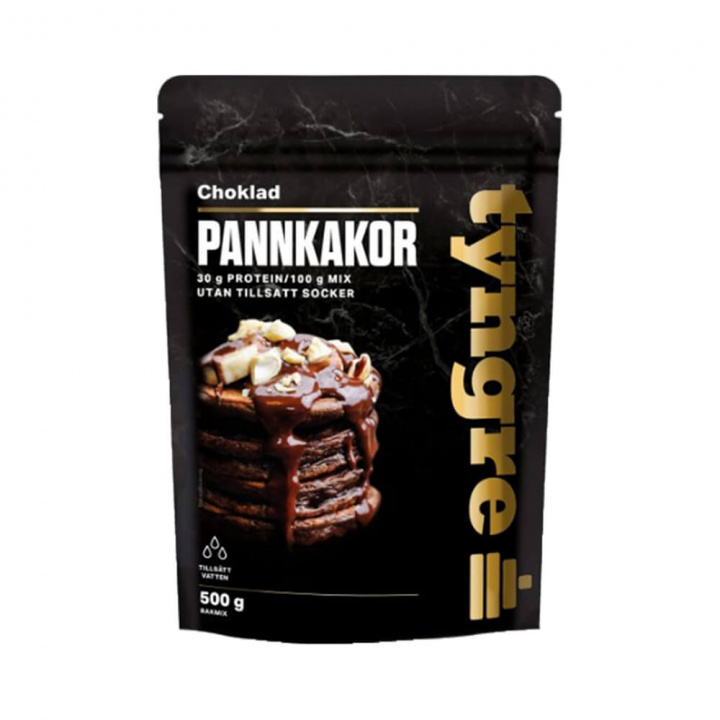 Tjek tunge pandekager, 500 g, chokolade på SportGymButikken.dk