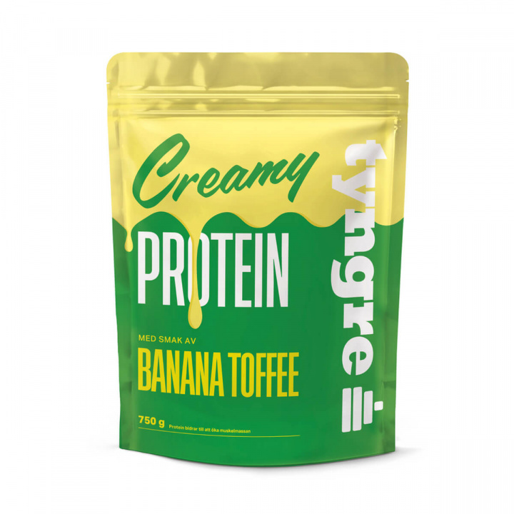 Tyngre Creamy Protein, 750 g i gruppen Kosttilskud / Proteinpulver / Valleprotein hos Sportgymbutikken.dk (TY-CR750r)